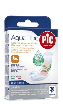CEROTTO PIC AQUABLOC 19X72MM ANTIBATTERICO 20 PEZZI - FARMAPRIME