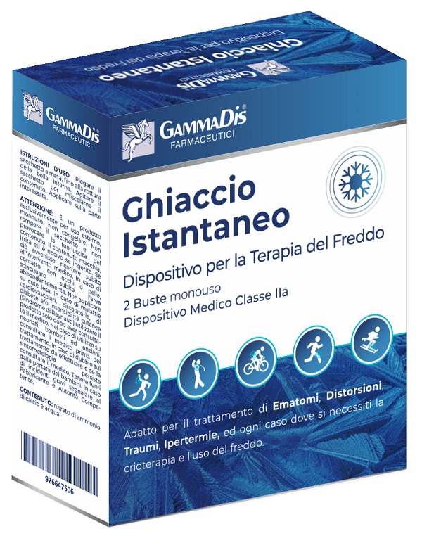 GHIACCIO ISTANTANEO TNT GAMMADIS 2 PEZZI GAMMADIS - FARMAPRIME