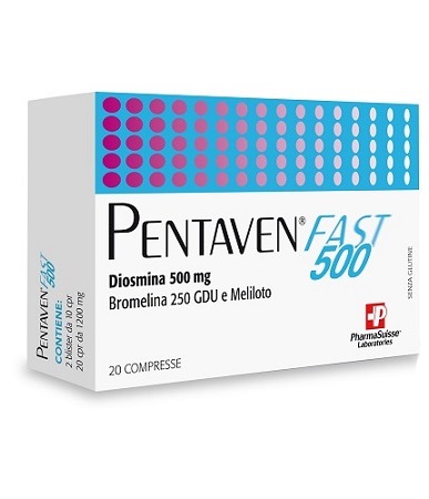 PENTAVEN FAST 500 20 COMPRESSE - FARMAPRIME