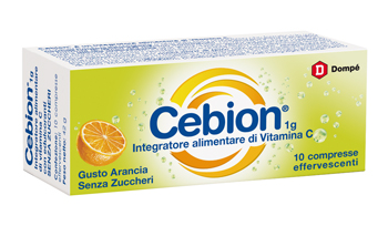 CEBION EFFERVESCENTE VIT C SENZA ZUCCHERO 10 COMPRESSE - FARMAPRIME