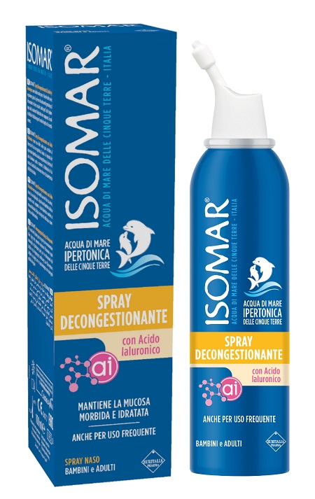 ISOMAR SPRAY DECONGESTIONANTE ACIDO IALURONICO 100 ML - FARMAPRIME