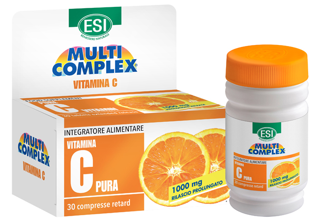 ESI MULTICOMPLEX VITAMINA C PURA 1000 MG RETARD 30 COMPRESSE - FARMAPRIME