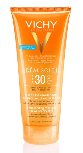 IDEAL SOLEIL GEL WET CORPO SPF30 200 ML - FARMAPRIME
