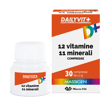 Massigen Dailyvit+ Integratore Multivitaminico 30cpr - FARMAPRIME