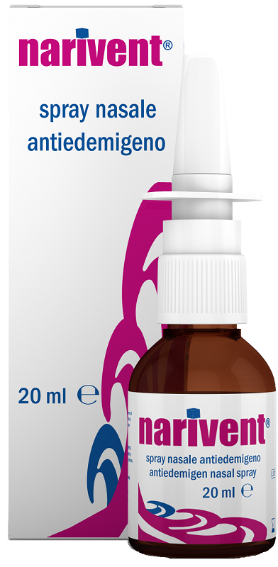 SPRAY NASALE ANTIEDEMIGENO NARIVENT FLACONE 20 ML - FARMAPRIME