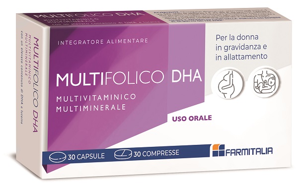 MULTIFOLICO DHA 30 CAPSULE + 30 COMPRESSE - FARMAPRIME