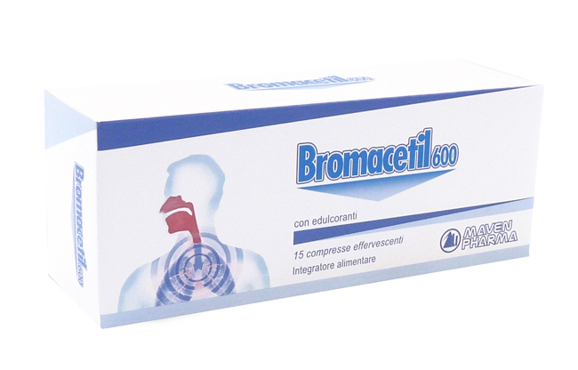 BROMACETIL 600 15 COMPRESSE EFFERVESCENTI - FARMAPRIME