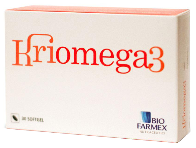 KRIOMEGA 3 30 CAPSULE SOFTGEL - FARMAPRIME