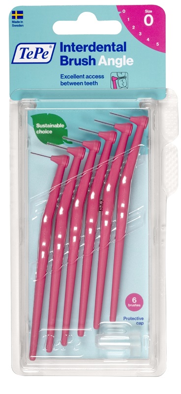 TEPE ANGLE SCOVOLINO ROSA 0,4MM 6 PEZZI - FARMAPRIME