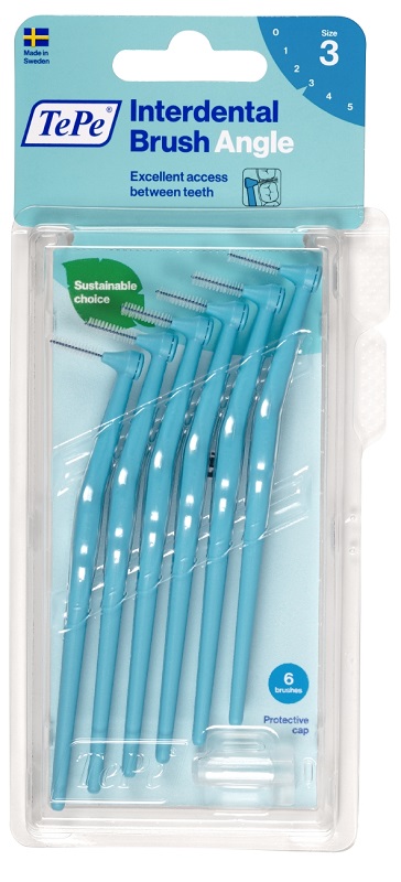 TEPE ANGLE SCOVOLINO BLU 0,6MM 6 PEZZI - FARMAPRIME
