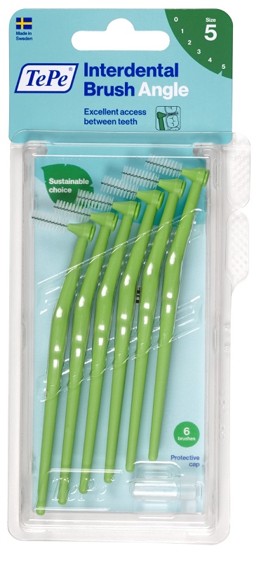 TEPE ANGLE SCOVOLINO VERDE 0,8MM 6 PEZZI - FARMAPRIME