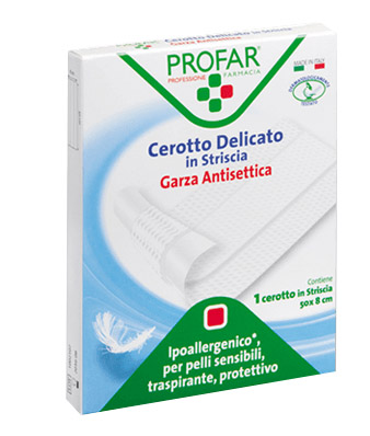 CEROTTO TESSUTO NON TESSUTO DELICATO 1 STRISCIA 50X8 CM PROFAR - FARMAPRIME