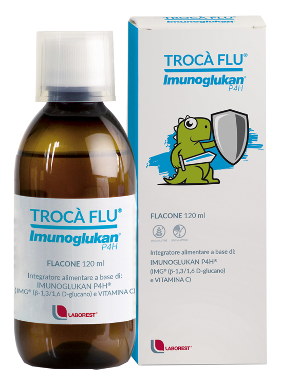 TROCA' FLU' IMUNOGLUKAN FLACONE 120 ML - FARMAPRIME