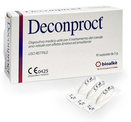 DECONPROCT SUPPOSTE 10 PEZZI - FARMAPRIME