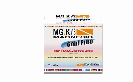 MGK VIS MAGNESIO GOLD PURO 20 BUSTE - FARMAPRIME