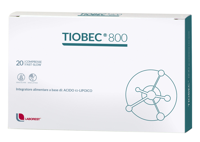 TIOBEC 800 20 COMPRESSE FAST-SLOW 36 G - FARMAPRIME