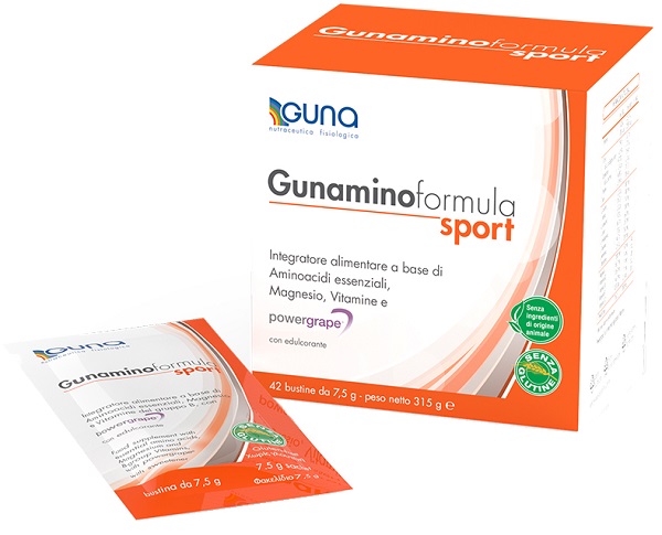 GUNAMINOFORMULA SPORT 42 BUSTE 315 G - FARMAPRIME