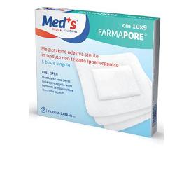 MEDICAZIONE ADESIVA MEDS 10X15 CM 5 PEZZI - FARMAPRIME