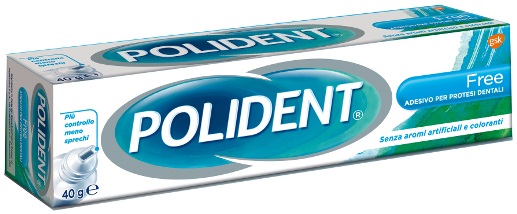 POLIDENT FREE ADESIVO PER PROTESI DENTARIA 40 G - FARMAPRIME