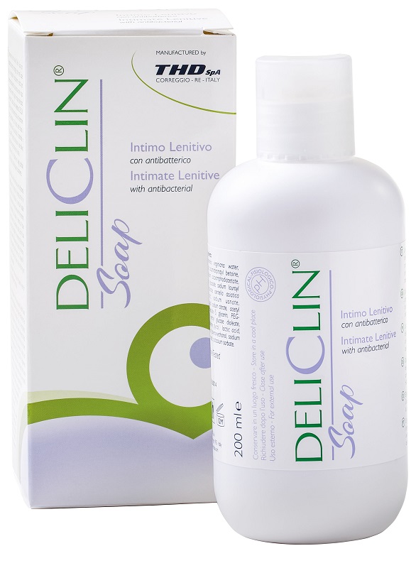 DELICLIN SOAP DETERGENTE INTIMO LENITIVO CON ANTIBATTERICO 200 ML - FARMAPRIME