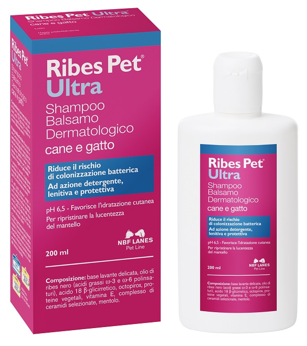RIBES PET ULTRA SHAMPOO DERMATOLOGICO FLACONE 200 ML - FARMAPRIME