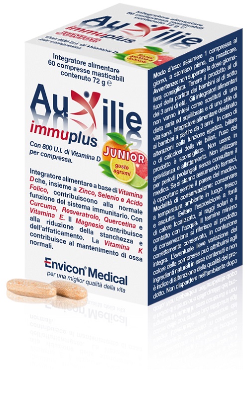 AUXILIE IMMUPLUS JUNIOR 30 COMPRESSE - FARMAPRIME