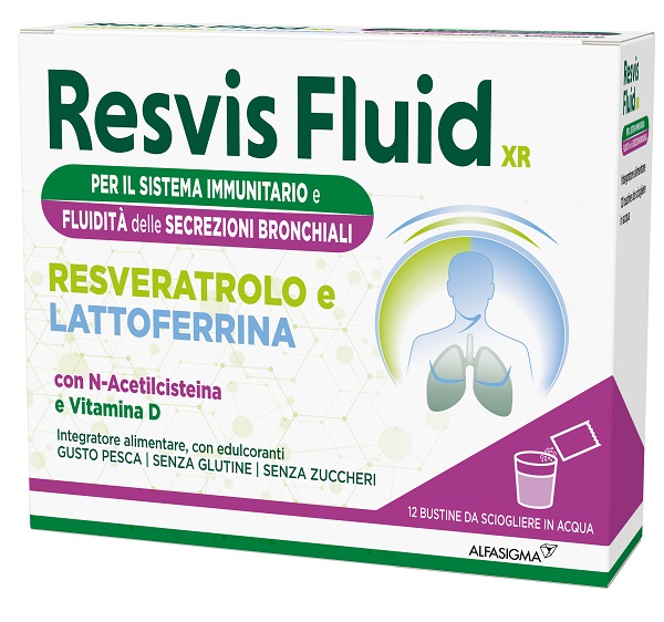RESVIS FLUID XR BIOFUTURA 12 BUSTINE - FARMAPRIME
