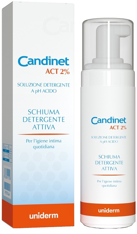 CANDINET ACT 2% SCHIUMA DETERGENTE ATTIVA 150 ML - FARMAPRIME