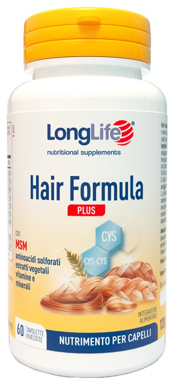 LONGLIFE HAIR FORMULA PLUS 60 TAVOLETTE - FARMAPRIME