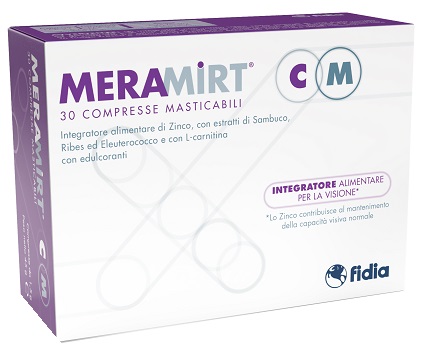 MERAMIRT CM 30 COMPRESSE MASTICABILI - FARMAPRIME