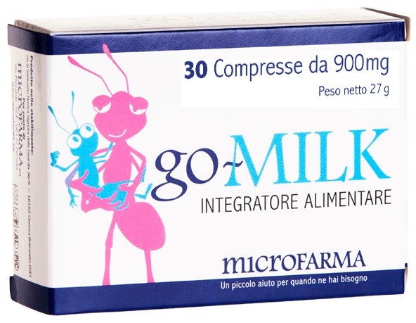 GO-MILK 30 COMPRESSE - FARMAPRIME