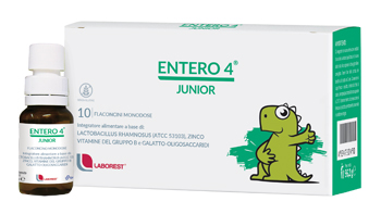 ENTERO 4 JUNIOR 10 FLACONCINI 8 ML - FARMAPRIME