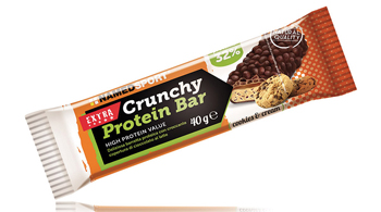 CRUNCHY PROTEINBAR COOKIES & CREAM 1 PEZZO 40 G - FARMAPRIME