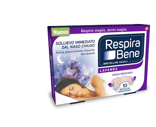 CEROTTO NASALE LAVANDA RESPIRA BENE 10 PEZZI - FARMAPRIME