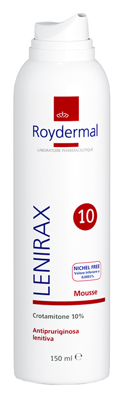 LENIRAX 10 MOUSSE DERMATOLOGICA CROTAMITONE 10% 150 ML - FARMAPRIME