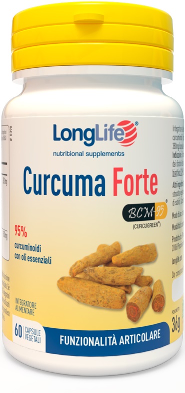 LONGLIFE CURCUMA FORTE 60 CAPSULE VEGETALI - FARMAPRIME