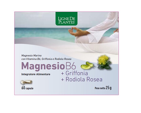 MAGNESIO B6 + GRIFFONIA + RODIOLA 60 CAPSULE - FARMAPRIME