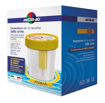 CONTENITORE RACCOLTA URINA SOTTOVUOTO MASTER-AID 120 ML - FARMAPRIME