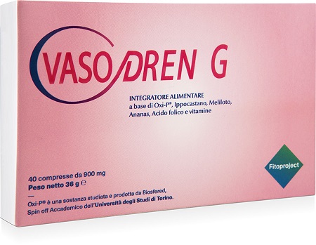 VASODREN G 40 COMPRESSE DA 900 MG - FARMAPRIME