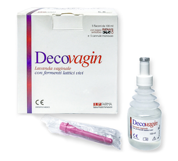 DECOVAGIN 5 FLACONI DA 100 ML + 5 CANNULE MONOUSO - FARMAPRIME