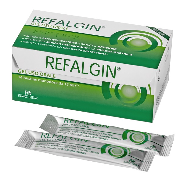 REFALGIN GEL OROSOLUBILE ANTIREFLUSSO 14 BUSTINE 15 ML - FARMAPRIME