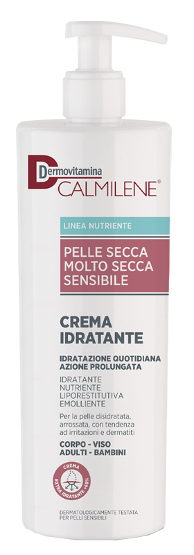 DERMOVITAMINA CALMILENE CREMA IDRATANTE PER PELLE SECCA, MOLTO SECCA O SENSIBILE 500 ML - FARMAPRIME