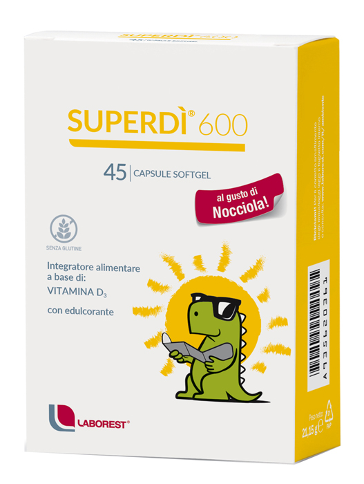 SUPERDI' 600 45 CAPSULE - FARMAPRIME