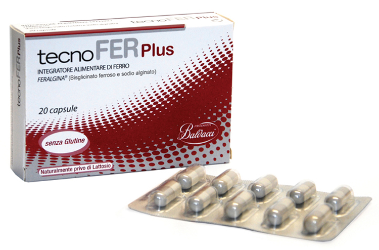 TECNOFER PLUS 20 CAPSULE - FARMAPRIME