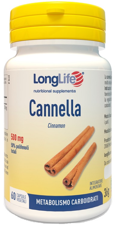 LONGLIFE CANNELLA 60 CAPSULE - FARMAPRIME