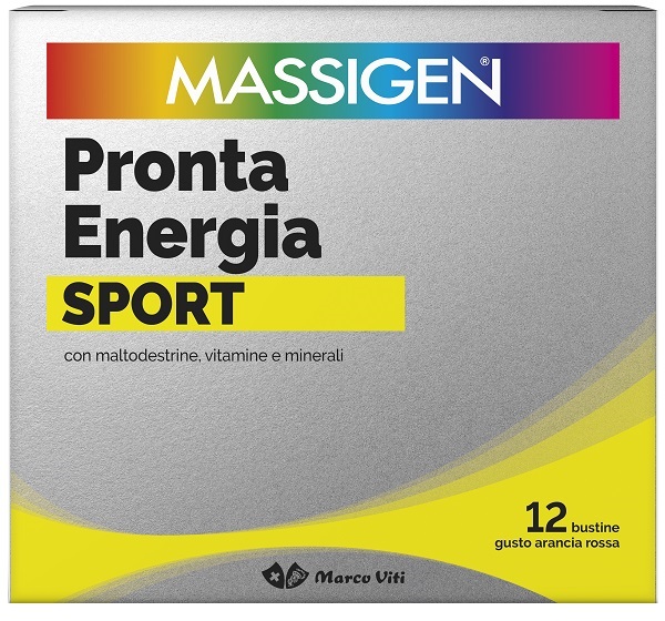 MASSIGEN SPORT PRONTA ENERGIA 12 BUSTINE - FARMAPRIME