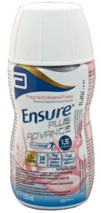 ENSURE PLUS ADVANCE FRAGOLA 4 BOTTIGLIE DA 220 ML - FARMAPRIME