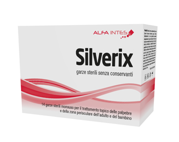 GARZA PERIOCULARE SILVERIX 14 PEZZI - FARMAPRIME