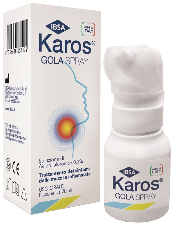 KAROS SPRAY ORALE 0,3% 20 ML - FARMAPRIME