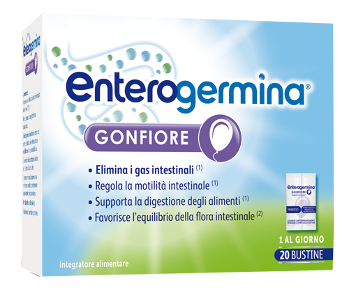 ENTEROGERMINA GONFIORE 20 BUSTINE BIPARTITE - FARMAPRIME
